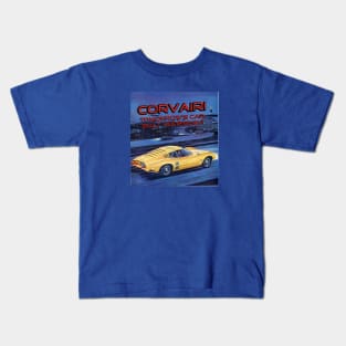 Corvair Monza GT - The Car of Tomorrow, Built Yesterday! Kids T-Shirt